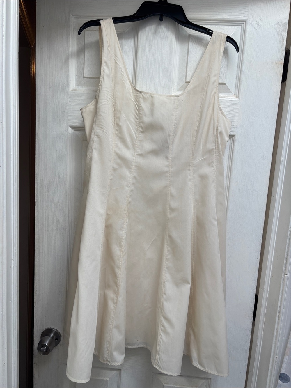 Theory Cream Asymmetrical Women's Dress